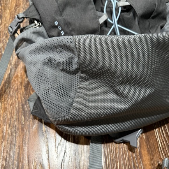 The North Face Flex Vent Borealis Backpack Black Large Hiking School Laptop Bag - Picture 7 of 11